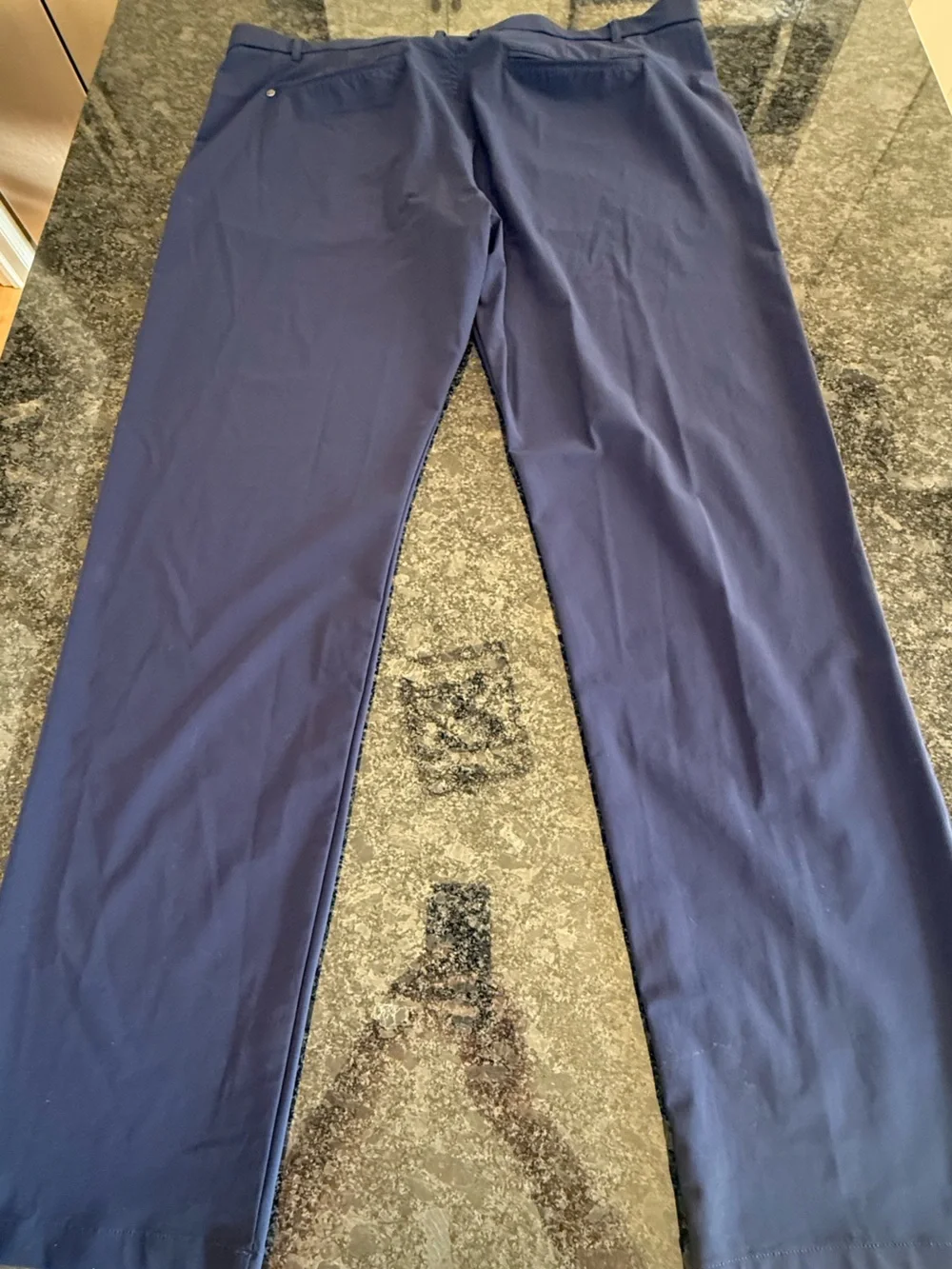 Greyson Montauk Men's Performance Golf Trousers Falcon Blue Size 40 X 32